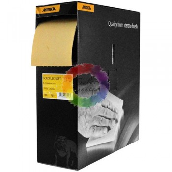 Mirka Р800 Goldflex soft  Абразив на поролоне, 115mmx1m 